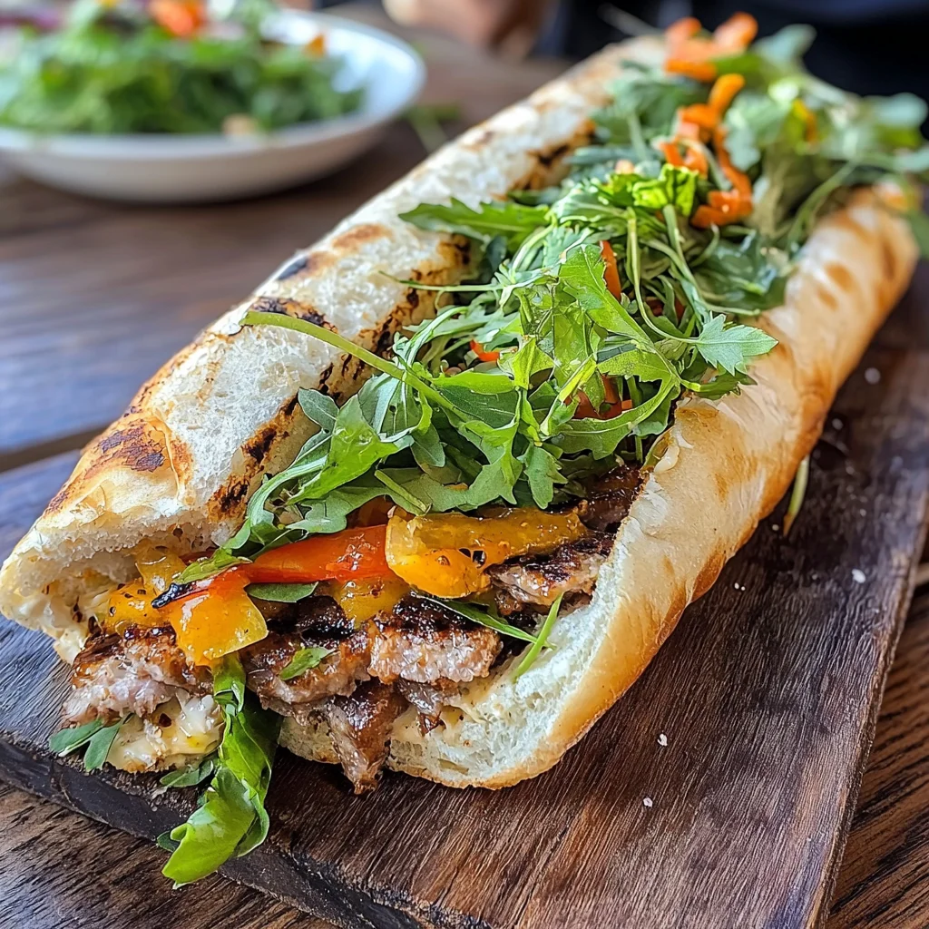 banh mi original avec légumes