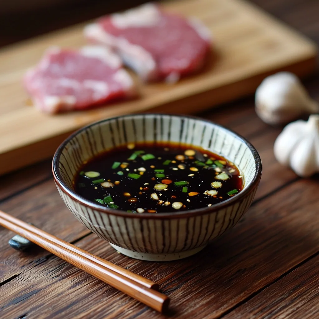 marinade asiatique