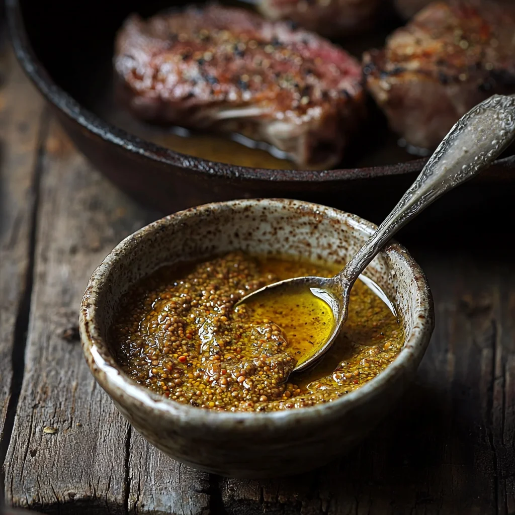 marinade moutarde et miel